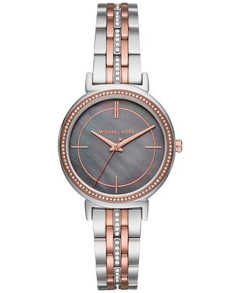 michael kors mk3642|Michael Kors Women's Cinthia Crystal Accent Two.